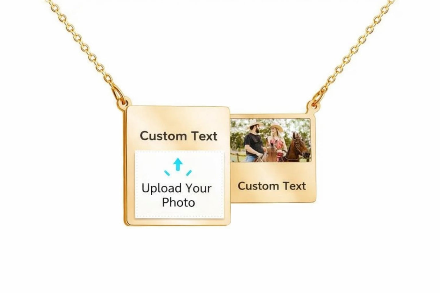 Custom Photo Necklase-Keep Your Memories Close